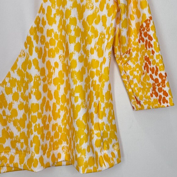 Adidas Stella McCartney Barricade Yellow White Athletic Pullover Shirt Small d5 - Picture 6 of 16